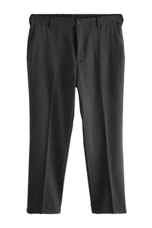 Next Stoffhose Elegante Hose Dunkelgrau/Khaki/Grau