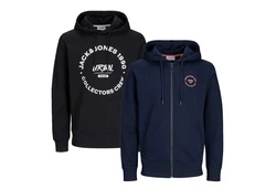 Jack & Jones Hoodie INFINITY Multipack Dunkelblau/Blau