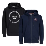 Jack & Jones Hoodie INFINITY Multipack Dunkelblau/Blau