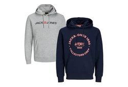 Jack & Jones Hoodie INFINITY Multipack Dunkelblau/Blau/Hellblau/Grau/Rot
