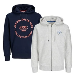 Jack & Jones Hoodie INFINITY Multipack Hellblau/Blau/Lila/Dunkelblau/Grau