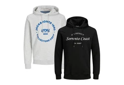 Jack & Jones Hoodie INFINITY Multipack Dunkelblau/Dunkelgrau/Grau/Schwarz/Rosa