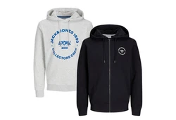 Jack & Jones Hoodie INFINITY Multipack Dunkelblau/Blau/Grau