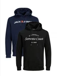 Jack & Jones Hoodie INFINITY Multipack Dunkelblau/Schwarz Jack & Jones Hoodie INFINITY Multipack Dunkelblau/Schwarz