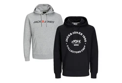 Jack & Jones Hoodie INFINITY Multipack Hellblau/Dunkelgrau/Dunkelblau/Grau