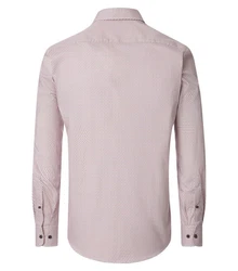CASAMODA Langarmhemd Freizeithemd Print Rot/Dunkelrot/Lila/Rosa