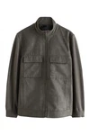 Next Kurzmantel Jacke aus Velourskunstleder 