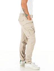 Replay Cargohose COMFORT COTTON TWILL Khaki/Beige