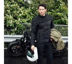 Merlin Motorradjacke Jagger Urban Utility Braun/Khaki/Dunkelgrün