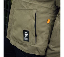 Merlin Motorradjacke Jagger Urban Utility Braun/Khaki/Dunkelgrün