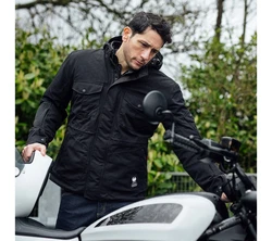 Merlin Motorradjacke Jagger Urban Utility Schwarz