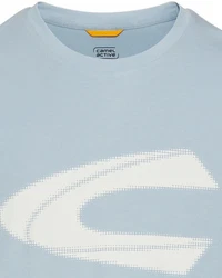 camel active T-Shirt Hellblau/Blau