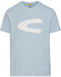 camel active T-Shirt Hellblau/Blau