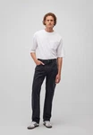 Mavi 5-Pocket-Jeans 'LISBON' Weiß/Dunkelblau/Creme