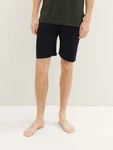 TOM TAILOR Pyjama Shorty dunkelblau/khaki