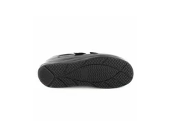 Finn Comfort Slipper Klettschuh schwarz