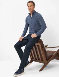 EUREX by BRAX 5-Pocket Hose Style LUKA Dunkelblau/Blau