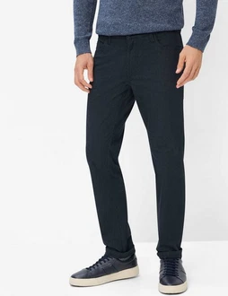 EUREX by BRAX 5-Pocket Hose Style LUKA Dunkelblau/Blau
