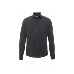 Langarmhemd uni regular fit (1-tlg)