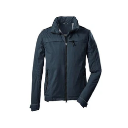 Jerseyweste blau regular fit (1-tlg)