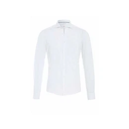 Langarmhemd uni regular fit (1-tlg)