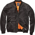 Vintage Industries Fahrradjacke Welder MA1 Jacke Dunkelbraun/Schwarz/Braun/Grau/Orange