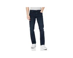 TOM TAILOR Weite 5-Pocket Jeans Regular Fit Dunkelblau/Hellblau/Blau