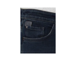 TOM TAILOR Weite 5-Pocket Jeans Regular Fit Dunkelblau/Hellblau/Blau