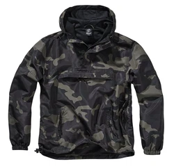 Brandit Herren Summer Pull Over Windbreaker (1-St) Dunkelgrün