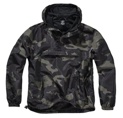 Brandit Herren Summer Pull Over Windbreaker (1-St) Dunkelgrün