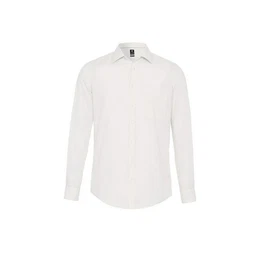 Langarmhemd uni regular fit (1-tlg)