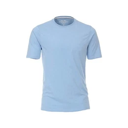 Rundhalsshirt uni regular fit (1-tlg., keine Angabe)