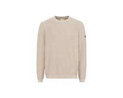 camel active Strickpullover Rundhalspullover uni regular fit Khaki/Beige/Braun