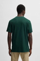 BOSS ORANGE T-Shirt Tegood mit Rundhalsausschnitt Dunkelgrün/Grün