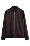 Next Bomberjacke (1-St) Dunkelbraun/Braun