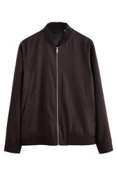 Next Bomberjacke (1-St) Dunkelbraun/Braun