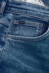 Next Stretch-Jeans Authentic (1-tlg) Blau/Dunkelblau/Hellblau