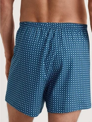 Calida Prints Herren Shorts Blau/Dunkelblau