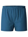 Calida Prints Herren Shorts Blau/Dunkelblau