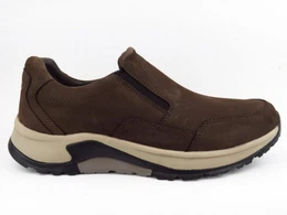 Rollingsoft Nubuk mocca Slipper