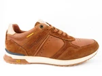camel active Sneaker Halbschuhe Schnürschuh Braun/Beige/Orange