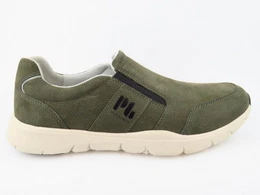 Nubuk olive Slipper
