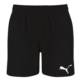 Badeshorts Badeshorts Mid Shorts mit Markenlogo auf dem linken Bein