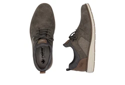 Rieker Slip-On Sneaker Slipper Khaki/Grau/Dunkelgrün/Braun