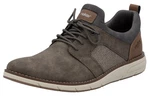 Rieker Slip-On Sneaker Slipper Khaki/Grau/Dunkelgrün/Braun
