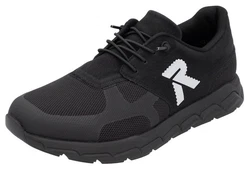 RIEKER Sport Preston Slip-On Sneaker Schwarz/Grau/Dunkelgrau/Dunkelblau
