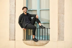 Rieker Slip-On Sneaker Schwarz/Dunkelblau/Grau/Dunkelgrau