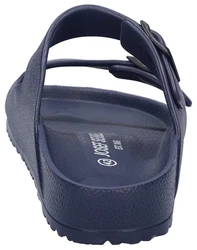 Josef Seibel Macon 01 Pantolette Dunkelblau/Blau/Hellblau