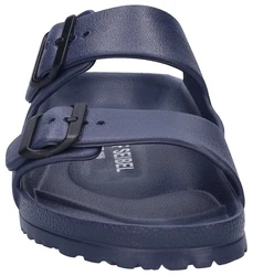 Josef Seibel Macon 01 Pantolette Dunkelblau/Blau/Hellblau