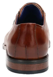 bugatti Schnürschuh Gapo Braun/Orange/Hellblau/Beige/Rot